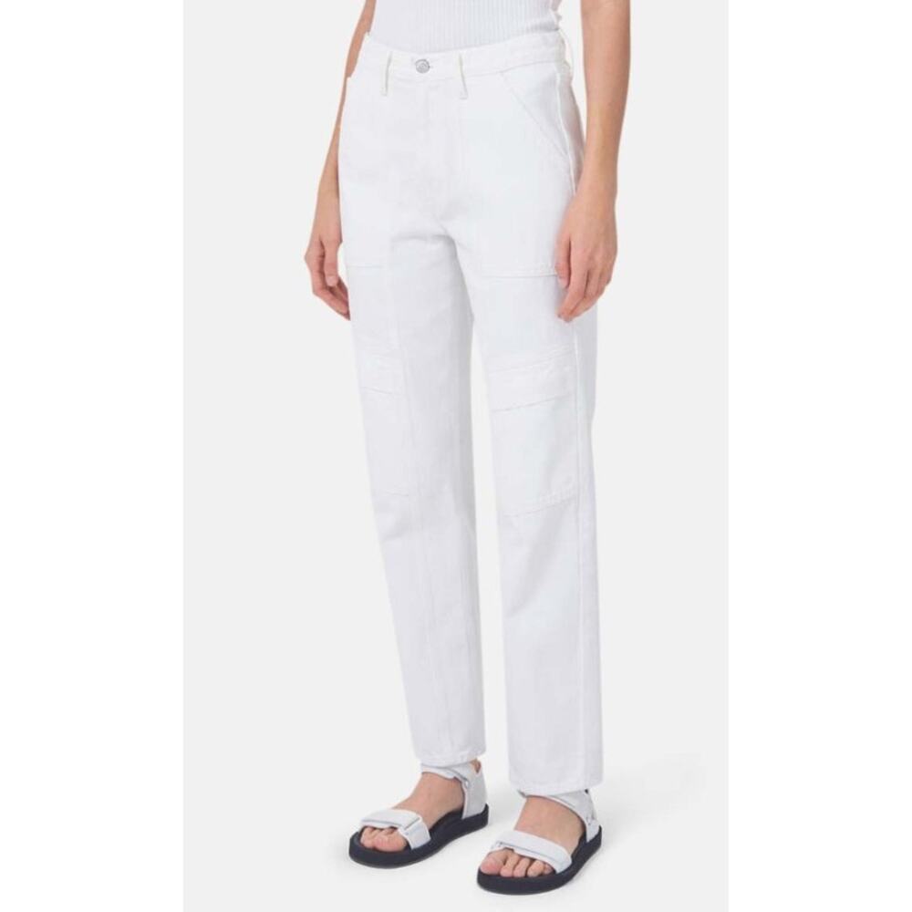 AGOLDE Cooper Cargo Jeans White Size 29 Women's Utility Denim Pants Size 29